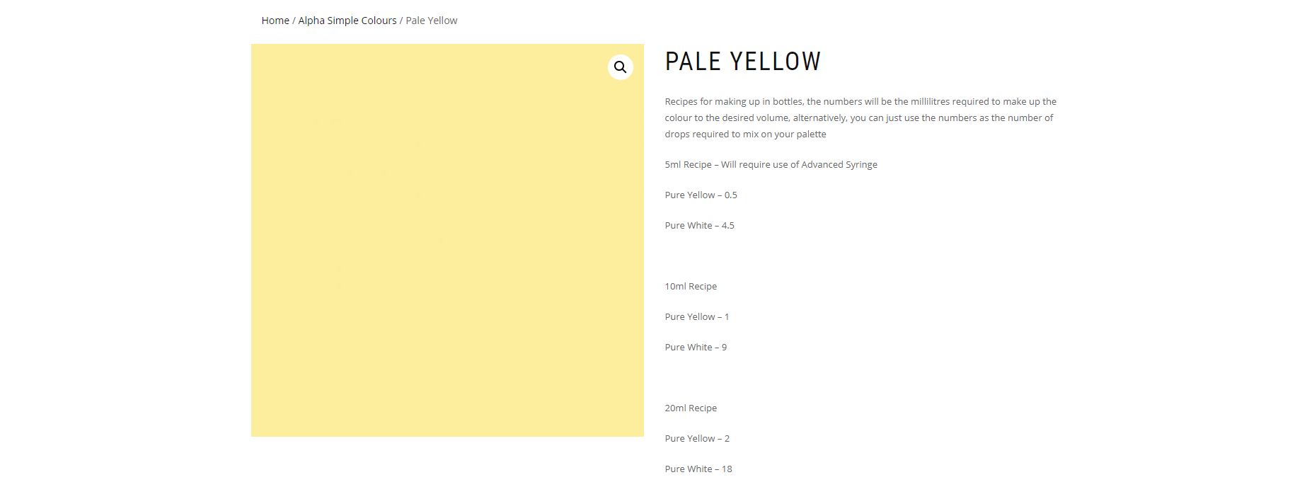 Pale Yellow