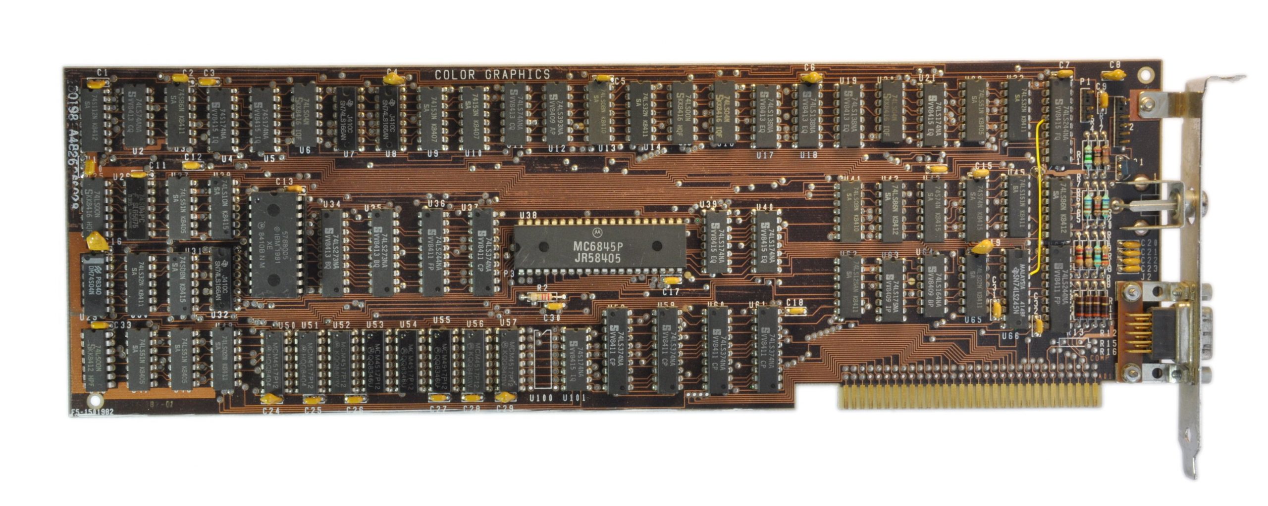 IBM CGA Card 1981