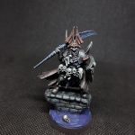 From Bloody Rusty Studio - Converted Wight Knight

Used - Dark Slate Blue, Deep Teal, Deep Red, Dead Flesh